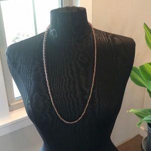 Napier Amethyst Color Glass Bead Necklace